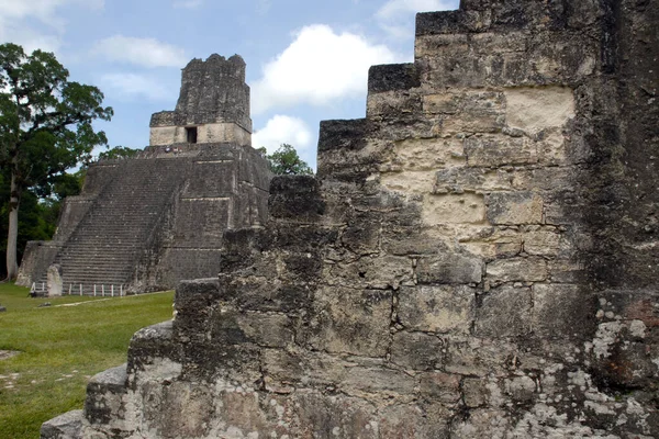 Amerika Merkezi Guatemala Tikal Harabeleri Amerika Daki Önemli Arkeolojik Unesko — Stok fotoğraf