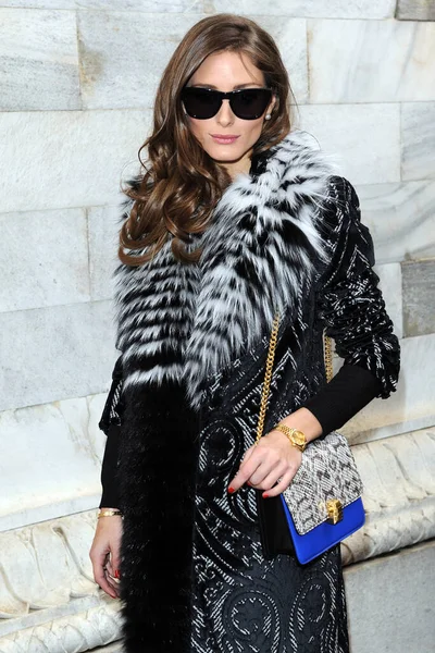 Milano Parterre Cavalli Olivia Palermo — Stockfoto