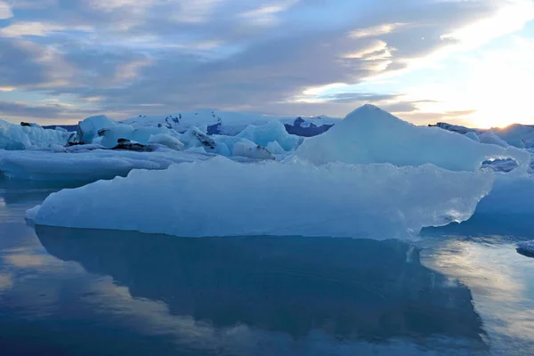 Islandia Jokulsarlon Iceberg View —  Fotos de Stock