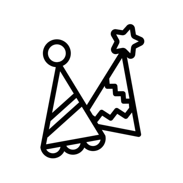 Vektör vuruşu resmi dekorasyon unsurlu komik parti şapkaları