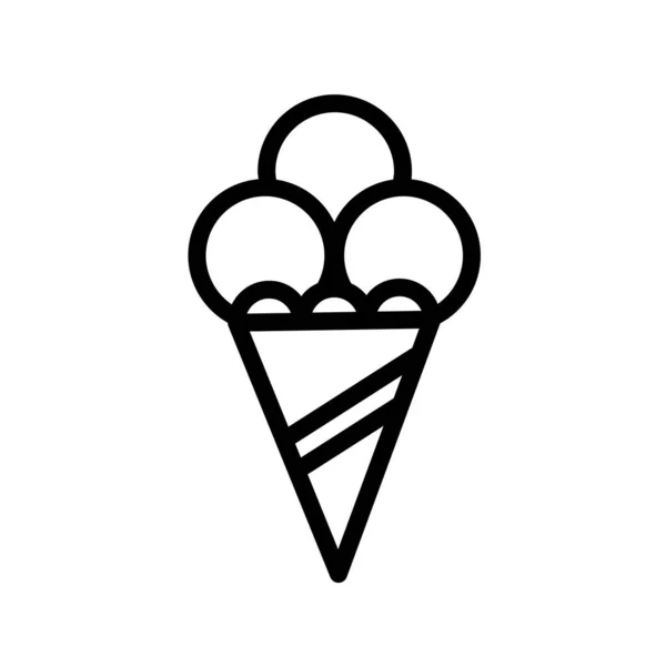 Dondurmanın vektör partisi simgesi