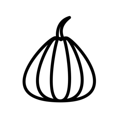 Sonbahar balkabağının vektör simgesi