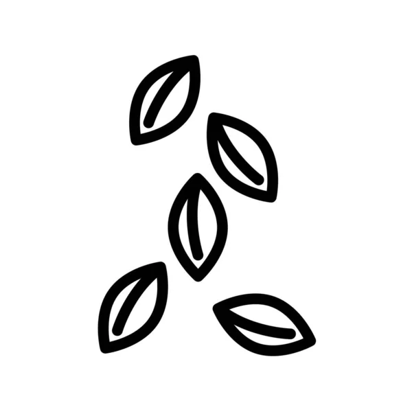 Sonbahar ayrılışının vektör simgesi