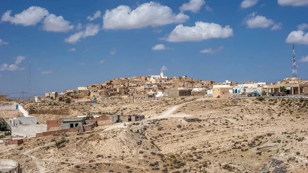 Matmata Small Berber Speaking City South Tunisia Threshold Sahara Desert — Stock Photo, Image