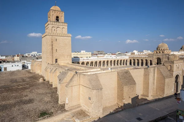 Tunisia Cathedral Mosque Kairouan Most Holy City Muslims Maghreb Laid — Stock Photo, Image