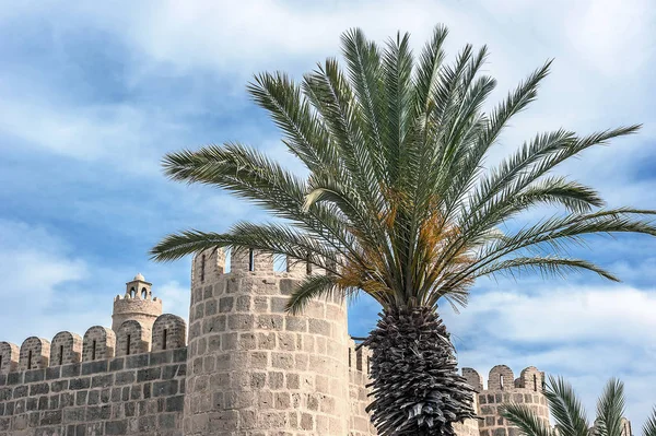 Tunesië Sousse Oude Stad Medina Het Ribat Fort Klooster Gebouwd — Stockfoto