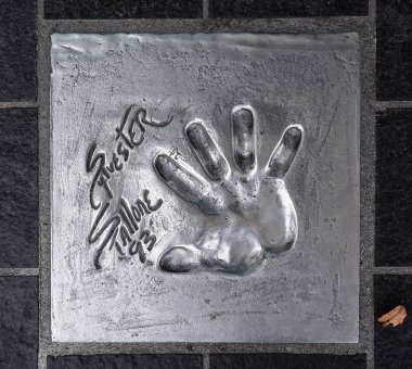 Cannes, Fransa, 15 Eylül 2018: Sylvester Stallone, el izi 1993 yılında Cannes Film Festivali sırasında ayarla