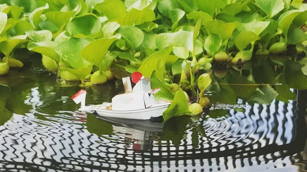 Pop Pop Båt Eller Kapal Otok Otok Traditionell Barn Leksaker — Stockfoto