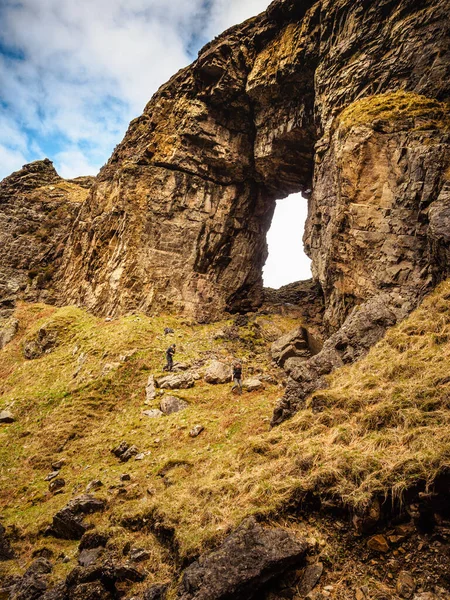 Mull Adası 'ndaki Doğal Kemer Yolu