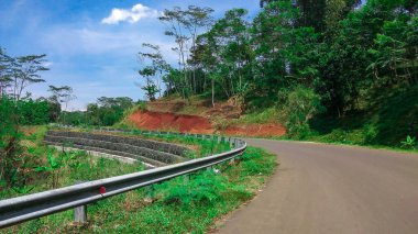 Endonezya, Cipongkor 'un çok güzel doğal manzarası