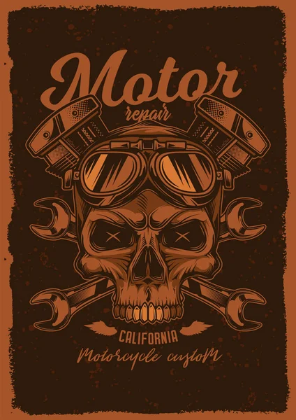 Skull_posters_05 — Wektor stockowy