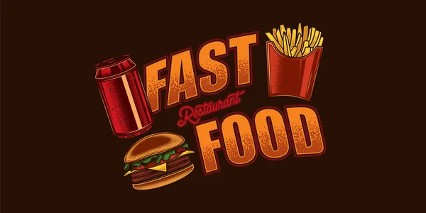 Fast _ Food _ 11 — Stockvektor