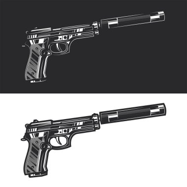 Beyaz ve siyah arka planda retro ses kaset ivediliğinde orijinal tek renkli vektör çizimi