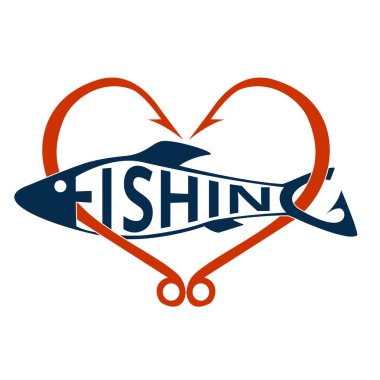 Download Heart Shaped Fish Hook Free Vector Eps Cdr Ai Svg Vector Illustration Graphic Art