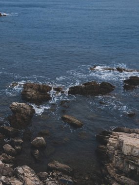 Shenzhen 'in doğal manzarası ve okyanusu ile doğu-batı kıyılarını geçmek