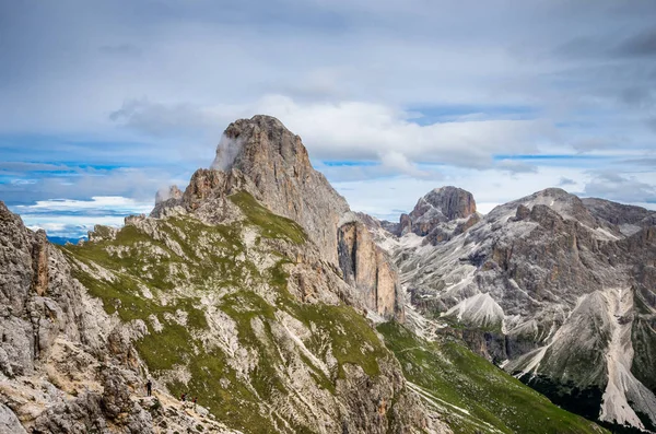 Rosengarten Catinaccio Massif Dolomites Italy Spectacular View Val Vajolet Dolomiti — Stock Photo, Image
