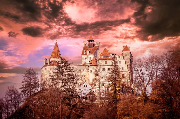 Edificio Medieval Conocido Como Castillo Drácula — Foto de Stock