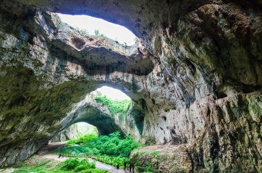 Devetashka mağarası, Lovech yakınlarında, Bulgaristan. 