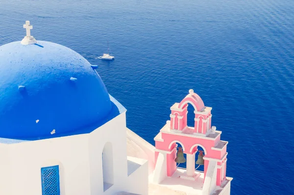 Oia Köyü, Santorini yan Adaları, Yunanistan — Stok fotoğraf