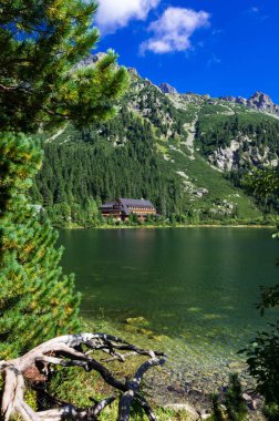 Slovakya 'da Strbske Pleso yakınlarında Popradske savunması