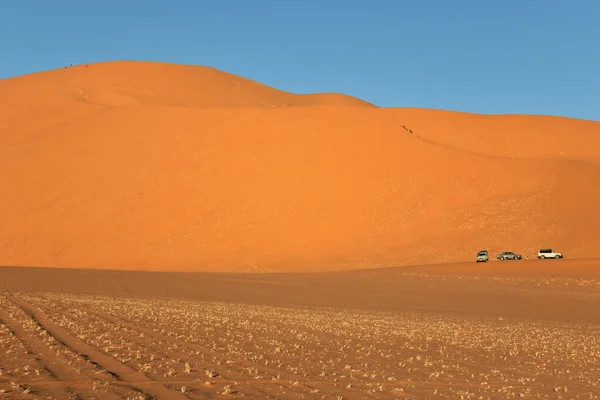 Sahara Desert Algeria Tadrart National Park Sand Dunes Desert Landscape — Stock fotografie