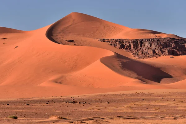 Désert Sahara Algérie Donnees Sable Paysage Desert — Photo