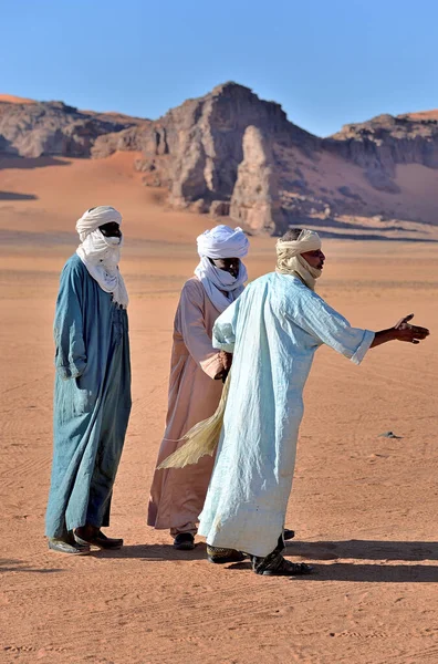 Djanet Oasis Dem Sahara Desert Algerien — Stockfoto