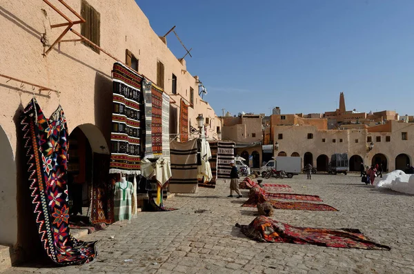 Πολη Γκαρδαια Στην Μζαβ Βαλλη Στην Κεντρικη Αλγερια — Φωτογραφία Αρχείου