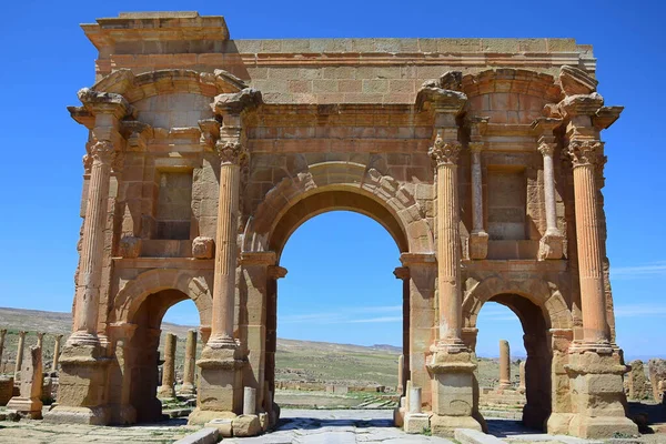 Algerya Roman Batna Nin Yakinda Yıkıldı — Stok fotoğraf