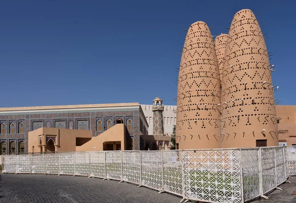Doha Kapitalen Katretøyer Med Opplæring Moderne Islamiske Architecturi – stockfoto