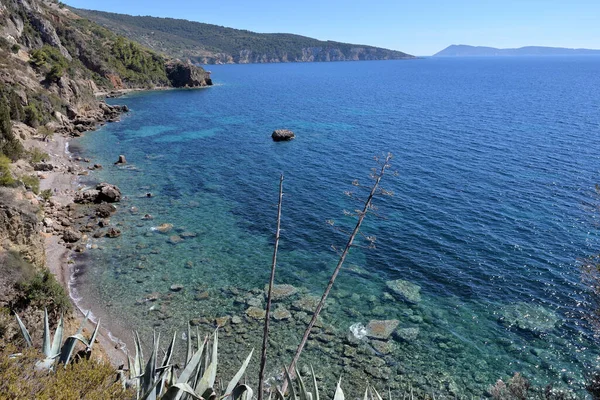 Παραλια Kamenice Στο Νησι Του Vis Στην Κροατια — Φωτογραφία Αρχείου