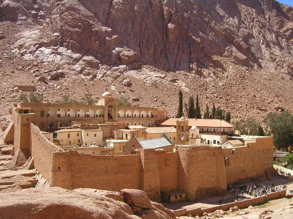 Monasterie Sainte Catherine Dans Péninsule Sinai Egypte — Photo