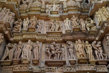 KHAJURAHO, Hindistan 'da EROTİK TEMPles