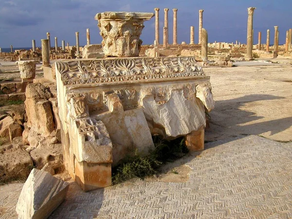Sabratha Libya Romäische Und Early Christian Ruins — Stockfoto