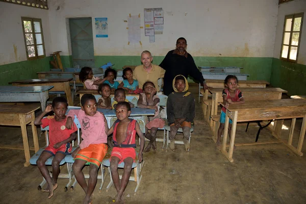 Madagascar的学校儿童 — 图库照片
