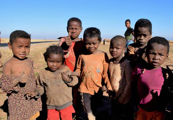 Madagascar的学校儿童 — 图库照片