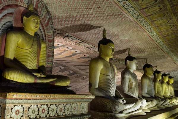 Budhist Cave Temple Dambula Sri Lanka — Stock Photo, Image