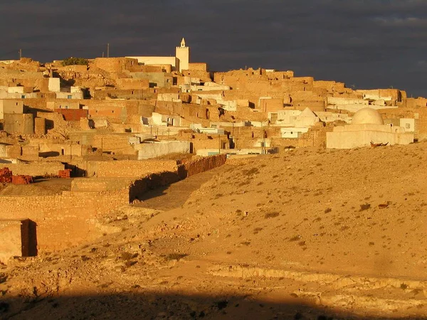 Панорамічний Погляд Бербежних Вільників Тоуяни Тунісії — стокове фото