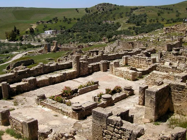 Bulla Regia, TUNISIA. Eski Roman Harabeleri.