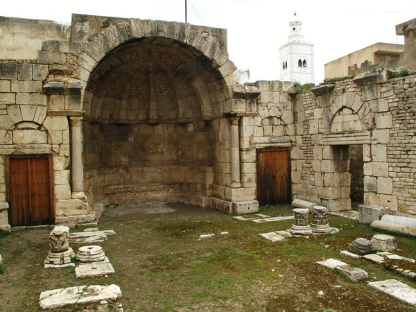 Kef Tunisia Včasně Christianské Římské Ruiny — Stock fotografie