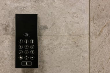 Modern Asansör (lift dış kontrol paneli)