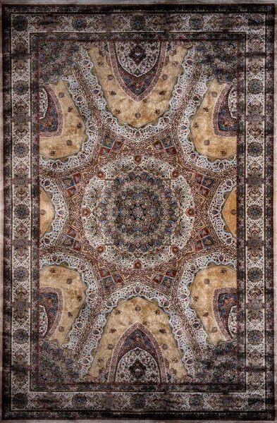 Oriental turkish-azerbaijan carpet. Textures and traditional motifs, vintage textures