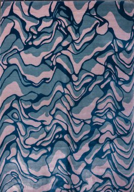 Oryantal Türk-Azerbaycan halı. Doku ve geleneksel motiflerle, vintage dokular