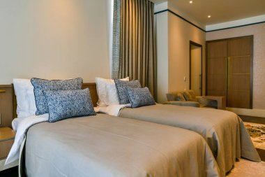 Modern rahat bedrom iç