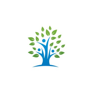 Sağlık merkezi logo tasarımı konsepti. Spa ve masaj sembolü şablonu. Sağlıklı yaşam tarzı yaratıcı simge düzeni