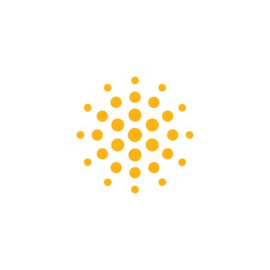 Teknoloji logo şablon vektör simgesi