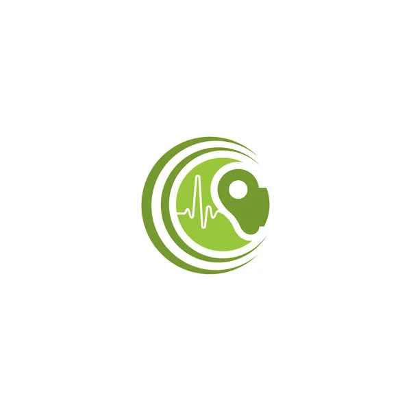 Концепция Дизайна Логотипа Оздоровительного Центра Шаблон Спа Массажа Творческий Образ — стоковый вектор