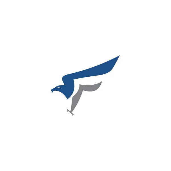 Logo Orła Wzór Logo Skróconego Orła Wektor Logo Orła — Wektor stockowy