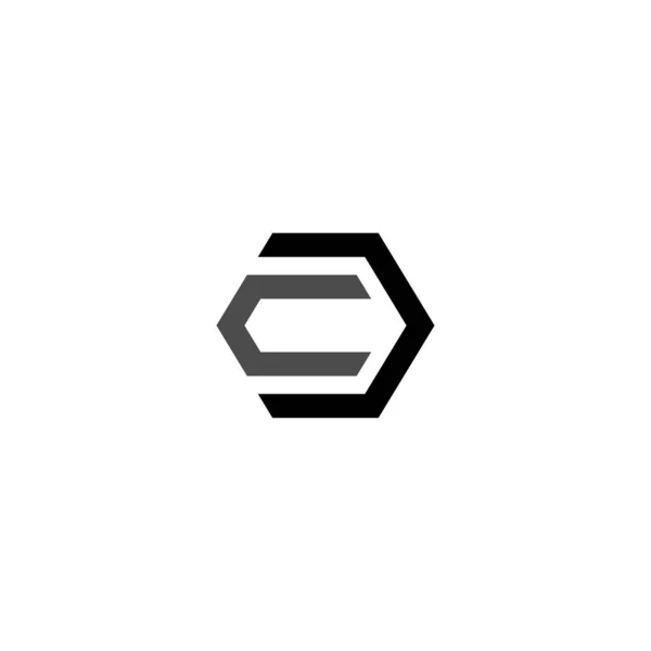 Letter Logo Design Creative Modern Trendy Typografie — Stockvector