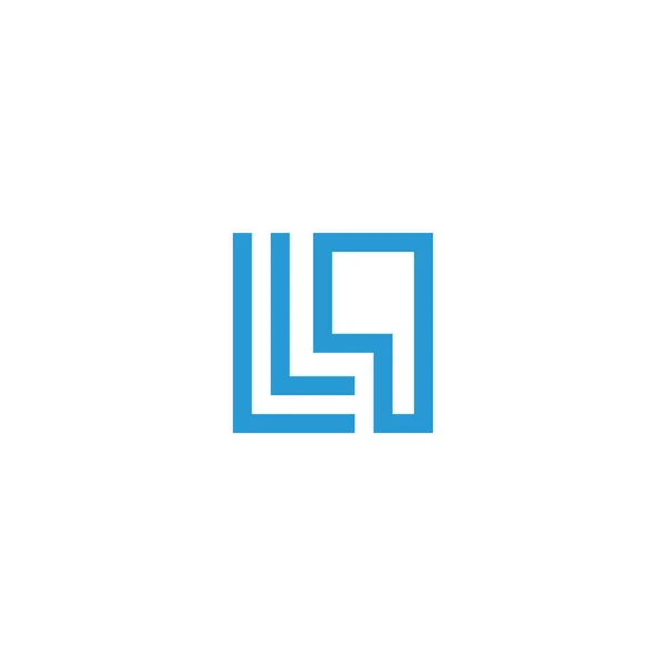 Carta Logo Design Com Criativo Moderno Moda Tipografia — Vetor de Stock